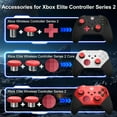 thumbnail image 2 of Accessories for Xbox One Elite Series 2 Controller(Model 1797),Metal Thumbsticks Replacement Parts Kits Compatible with Xbox Elite Wireless Controller Series 2 Core(Red), 2 of 8