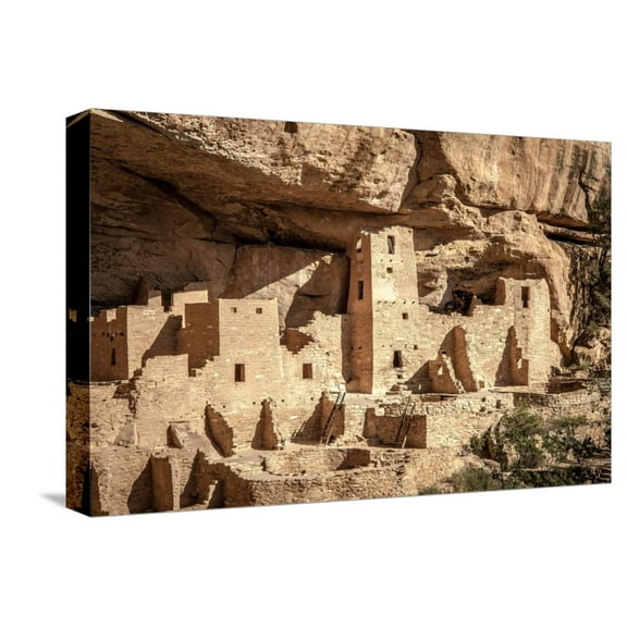 Art.com Mesa Verde Stretched Canvas Print Wall Art by Tim Oldford, 18" x 12"