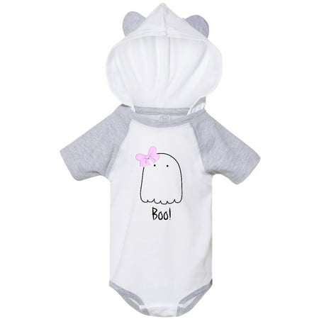 

Inktastic Boo Ghost Gift Baby Girl Bodysuit