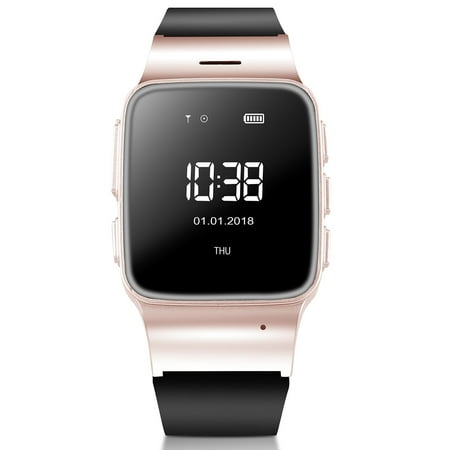 WiFi Smart Watch Elderly GPS Tracker Phone Call Smartwatch, Multifunctional LBS Precise Positioning Anti-Lost SOS Activity Tracker Smart Sport Watch Perdometer Android (Best Android Smartwatch Review)