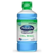 Pedialyte AdvancedCare Electrolyte Solution Blue Raspberry Ready-to-Drink 1.1 qt