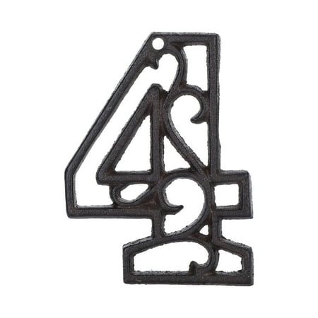 

knqrhpse room decor Digital Creative DIY Doorplate S*ymbol Of Iron Decoration Iron Metal Pendant home decor