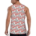 thumbnail image 3 of Xecao Forest Mushrooms Men's Tank Top Workout Quick Dry Sleeveless Gym Jogging Muscle Shirts Summer Swim Beach Tops, 3 of 9