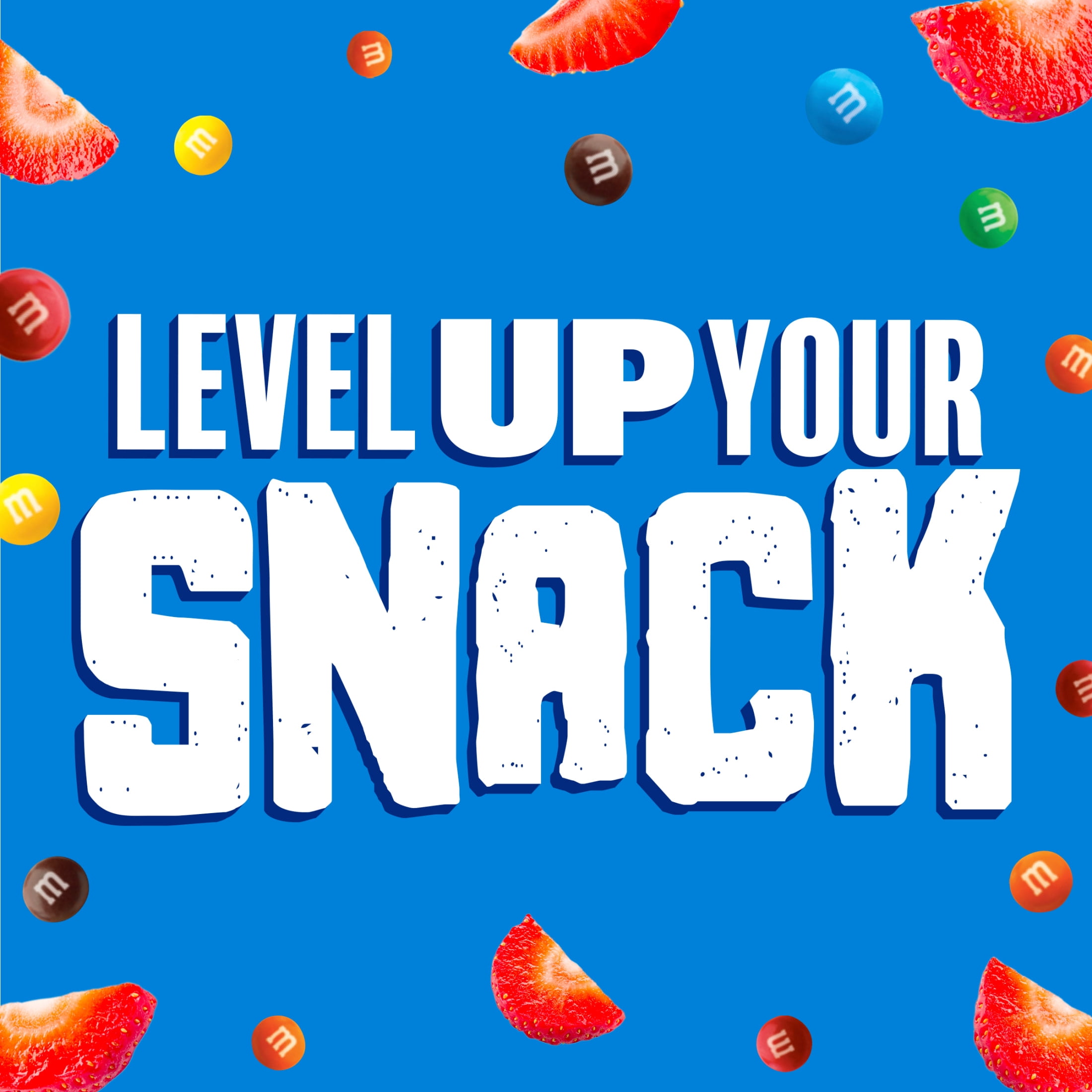 YoCrunch Strawberry Low Fat Yogurt with Mini M&Ms(R), Single Serve Snacks, 4 oz Yogurt Cups, 4 Count