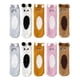 thumbnail image 1 of 5 pares de calcetines adorables calcetines calientes calcetines de protección contra el hogar calcetines de hogar, 1 of 5