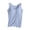 #05Light Blue, variant on Tank Top for Women with Built-in Padded Bra Adjustable Wide Strap Camisole Modal Cami Shirts Green 2XL