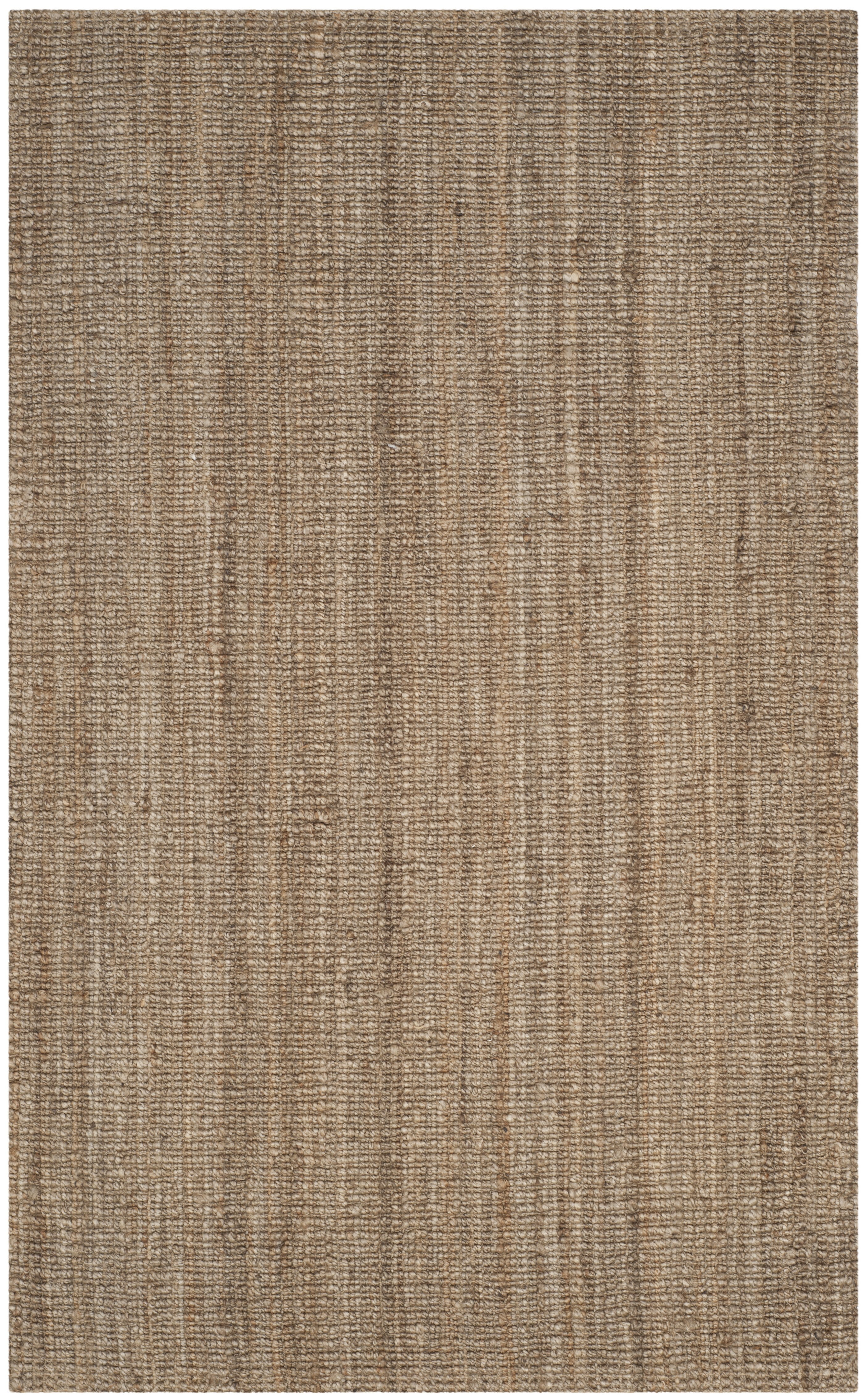 Safavieh Natural Fiber Levi Solid Area Rug, Natural/Gray, 6' x 8'