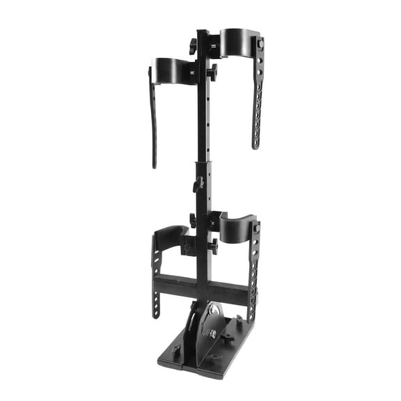 UTV Gun Holder Floor Vertical Mount for Polaris Ranger Can Am Defender Kawasaki