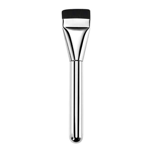 HBFAGFB Foundation Flat Head Light Seamless Facial Makeup Tool Suitable for All Skin Types Silver