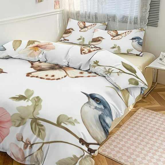 Bohemian Color Bedding Sets Twin Duvet Cover 3 Piece Cute Bed Set for Boys Girls Kid