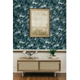 thumbnail image 2 of NextWall  Vintage Floral Peel and Stick Wallpaper 20.5 in. W x 18 ft. L - Teal, 2 of 8