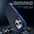 thumbnail image 3 of Decase Carbon Fiber Pattern Case Compatible with iPhone 16 Pro Max,Anti-Scratch PC+TPU Back Cover with Raised Edges for Screen & Camera Protection,Slim Skin-Feel Shockproof Protective Cover, Blue, 3 of 9