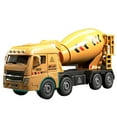 thumbnail image 2 of figatia Small Construction Toys Vehicle Toy for Toddlers Mixer Truck, 2 of 7