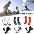 thumbnail image 3 of LUVCLS 1 par de calcetines de baloncesto, calcetines deportivos de moda para la escuela, surtidos г⭐, 3 of 6