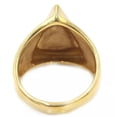 thumbnail image 5 of VIVIDELLE Mens Illuminati Triangle All Seeing Eye of Providence Ring Men Size 7-15-11-Gold, 5 of 9