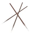 thumbnail image 3 of 3Pcs Calligraphy Brushes Chinese Style Painting Brushes Traditional Paint Brushes Line-Drawing Brushes, 3 of 9