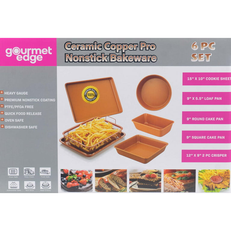 Gourmet Edge - 6-PIECE CERAMIC KNIFE SET-#WM049W – Womynhomeproducts