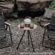 thumbnail image 3 of Pupitre plegable Mini Mesa Portátil Mini Té Café Escritorio Trípode Mesa Escritorio para Camping Sen TOMSHOO Pupitre plegable, 3 of 7