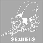 Seabees 13" Jumbo Vinyl Transfer Decal - Veteran Owned Business