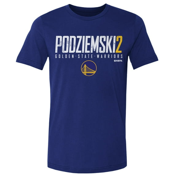 Men's 500 Level Brandin Podziemski Royal Golden State Warriors Elite Player T-Shirt