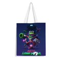 thumbnail image 1 of Beast Boy: Lone Wolf Bolso de tela con estampado de lienzo para mujer, bolsa de compras reutilizable y estética, con cremallera interior, regalo para mujer,40*45cm., 1 of 6