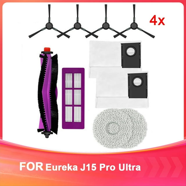 Kit de Repuesto para Aspiradora Robot J15 Pro Ultra, Consumibles de Repuesto para Aspiradora