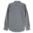 thumbnail image 2 of Perry Ellis Mens Stretch Plaid Button Up Shirt, Blue, X-Large, 2 of 2