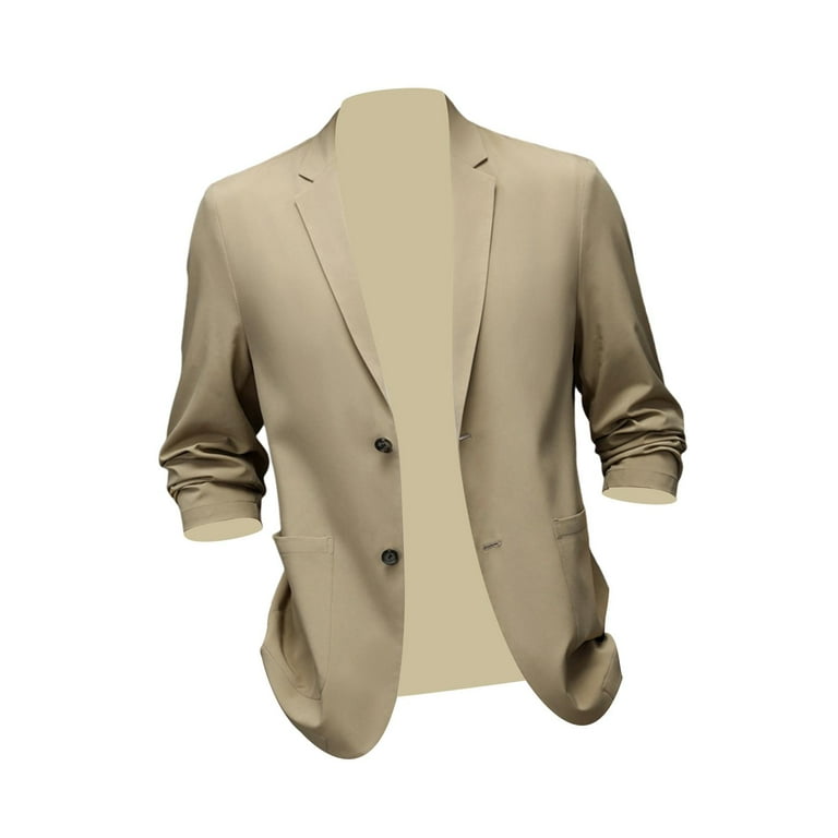 Khaki suit jacket store