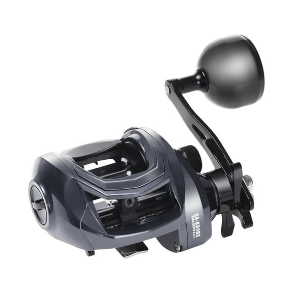 QccHieUs 6.4:1 Gear Ratio Baitcaster Fishing Reel for Beginners to Pros 15kg Max Drag Right Hand