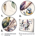 thumbnail image 3 of Designart Multicolor Birds On Plum Blossoms Tree XVIII Canvas Wall Art, 3 of 5
