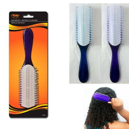 New Large Styling Brush 8 Row Heavy Weight Hair Care Detangler Comb Salon (Best Comb For Black Hair)