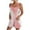Red1, variant on Diufon Plus Size Womens Shorts Bodysuits Round Neck Sleeveless Adjustable Strap Rompers with Pockets