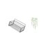 thumbnail image 5 of Cesta de almacenamiento colgante,Cesta de almacenamiento para gabinete organizador de pared colgante,Estantes de pared con decoración de granja,Adhesivo de pared,Pegatinas de pared de vides, 5 of 8