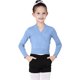 thumbnail image 2 of Suéter de cuello en V de color liso para niños, camisa de capa base de punto, suéter de manga larga, capa base para niños, parte superior de poliéster para niños, 2 of 7