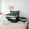 thumbnail image 6 of Manfei Christmas Winter Holiday 7-Piece Twin Bedding,Farmhouse Santa Claus Bedding Comforter Set,Xmas Reversible, 6 of 7
