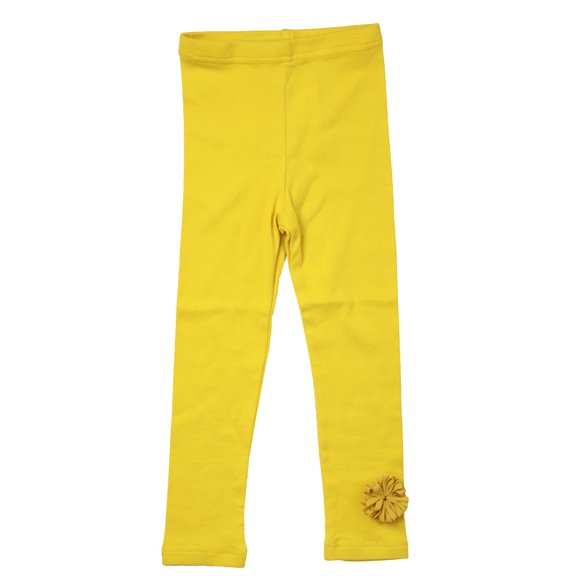 Richie House Girls' Stretch Pants with Ruffle Accent RH0135