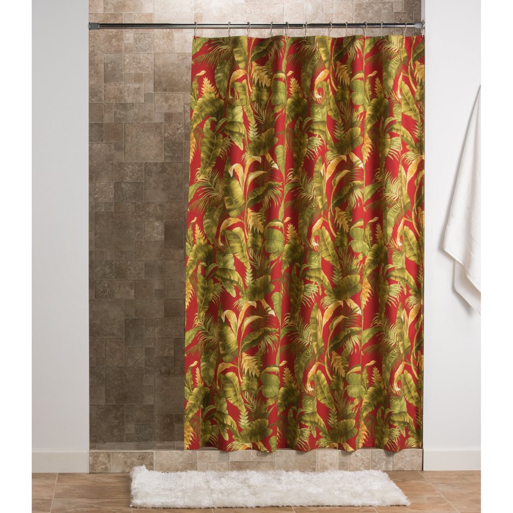 Thomasville At Home Captiva Cotton Button Hole Shower Curtain Walmart