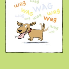 Wag Dog Thank You Greeting Card