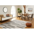 thumbnail image 3 of SAFAVIEH Natura Qendro Striped Area Rug, Ivory/Grey, 6' x 9', 3 of 9