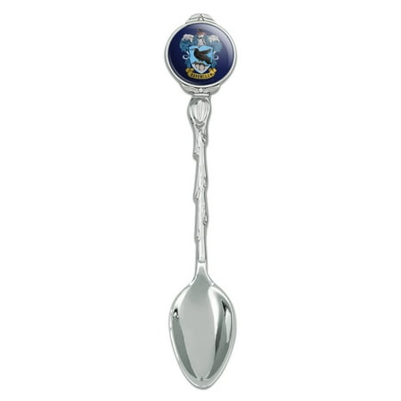 

Harry Potter Ravenclaw Painted Crest Novelty Collectible Demitasse Tea Coffee Spoon