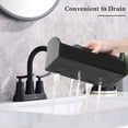 thumbnail image 4 of Organizador de mostrador de baño Luxspire, soporte para cepillos de dientes con 5 ranuras, 4 of 7