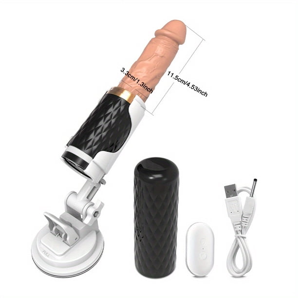 1pc Realistic Vibrating Dildo, Sex Machine Adult Sex Toys With Thrusting &  Vibrating Modes, Strong Suction Cup For Hands Free | Walmart en lnea