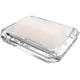 thumbnail image 5 of Jabonera rectangular de vidrio para baño Transparente 12.3 * 9 * 2.5 cm TUNC Sencillez, 5 of 5
