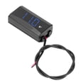 thumbnail image 4 of ANGGREK Voltage Detection Meter, LED Volt Gauge Universal For Car Motorcycle Electric Vehicle 12V‑80V, 4 of 8