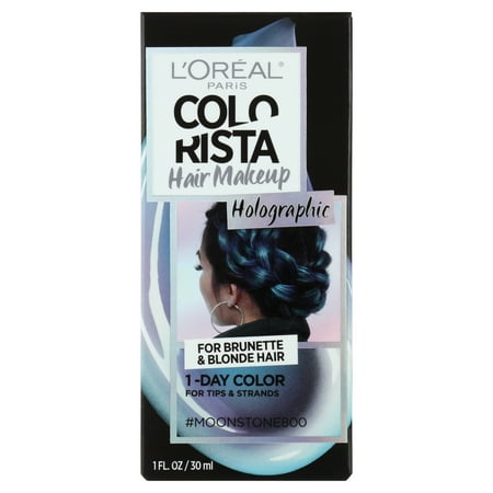 L'Oreal Paris Colorista 1 Day Hair Color, 800 Moonstone Holographic