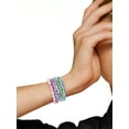 thumbnail image 2 of Multi-colored Stretch Concert Friendship Bracelets, 5 Pieces, 2 of 5