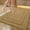 Khaki, variant on Floce Carpet Bath Mat Absorbent Non-Slip Floor Mat Kitchen Bathroom Rug Microfiber Waterproof Backing Living Room Bedroom Decor Washable Durable Home Decor Mat
