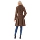 thumbnail image 4 of Abrigo GRACE KARIN para mujer, con doble botonadura, color marrón, talla S, 4 of 6
