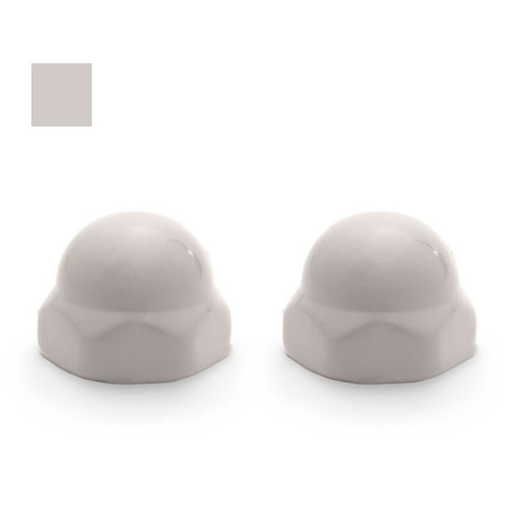 American Standard Replacement Ceramic Toilet Bolt Caps - Set of 2 – Heather