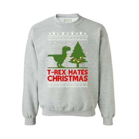 awkward styles awkward styles t rex hates christmas christmas sweatshirt t rex christmas dinosaur ugly christmas sweater dinosaur t rex funny christmas - Dinosaur Christmas Sweater awkward styles awkward styles t rex hates christmas christmas sweatshirt t rex christmas dinosaur ugly christmas sweater dinosaur t rex funny christmas - Dinosaur Christmas Sweater